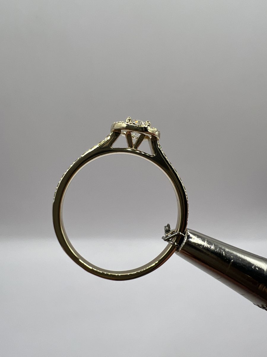 Pierścionek Halo Ring