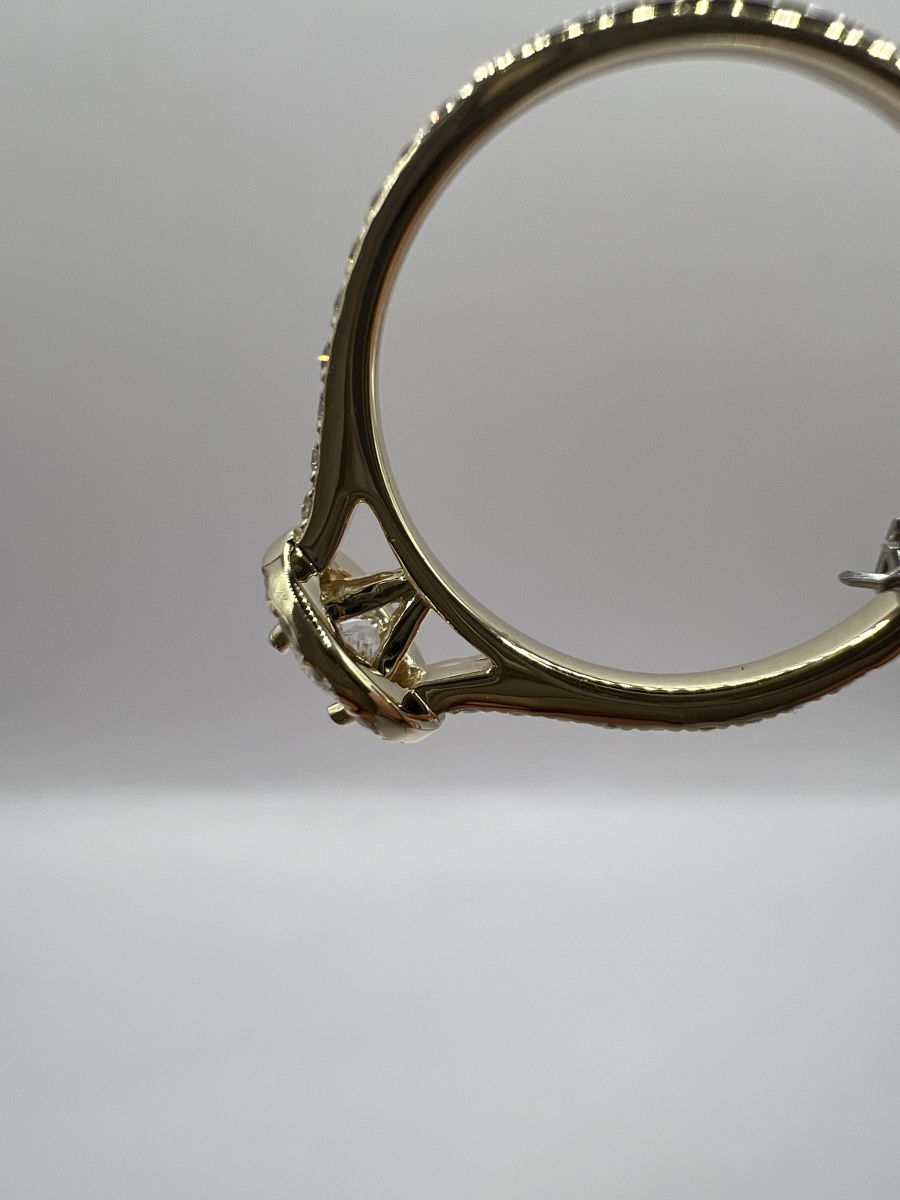 Pierścionek Halo Ring