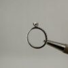 Pierścionek Pave