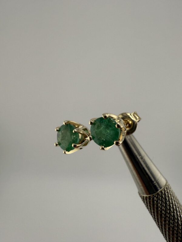 Kolczyki Gem Stones 6 łapek — Złoto24