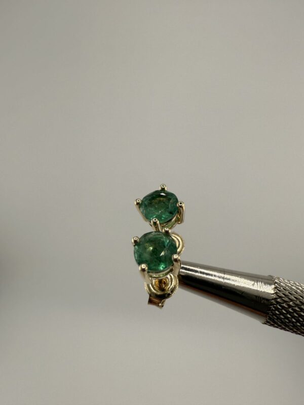 Kolczyki Gem Stones 4 łapki — Złoto24